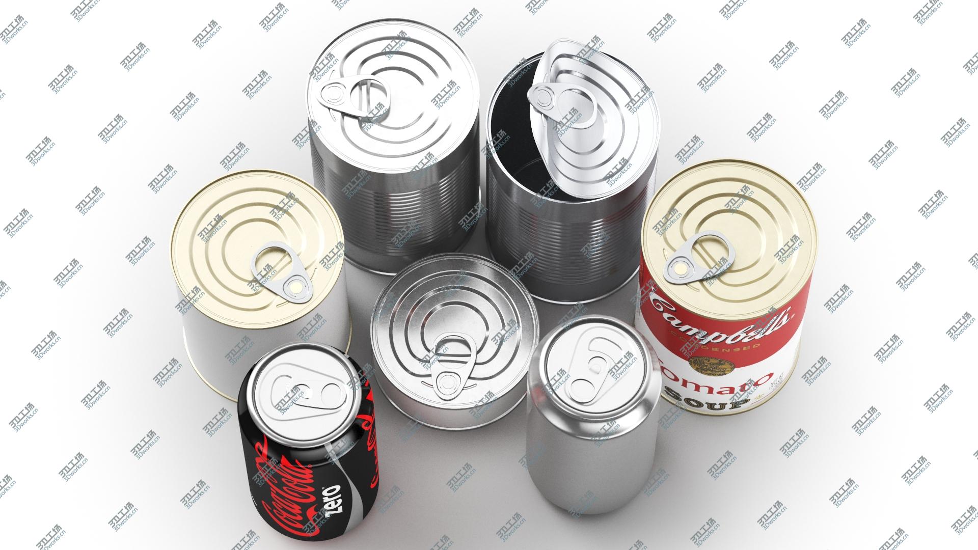 images/goods_img/202105071/Tin Cans Collection 3D model/4.jpg